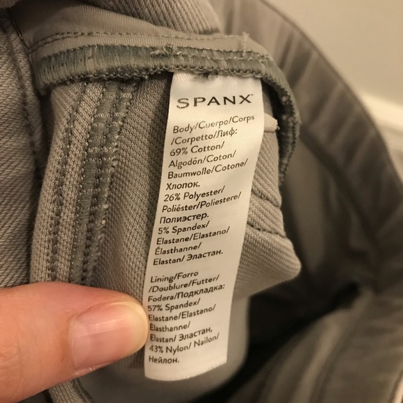 Spanx Jean-ish Leggings Small Gray jeggings stretch comfort casual - Picture 10 of 15